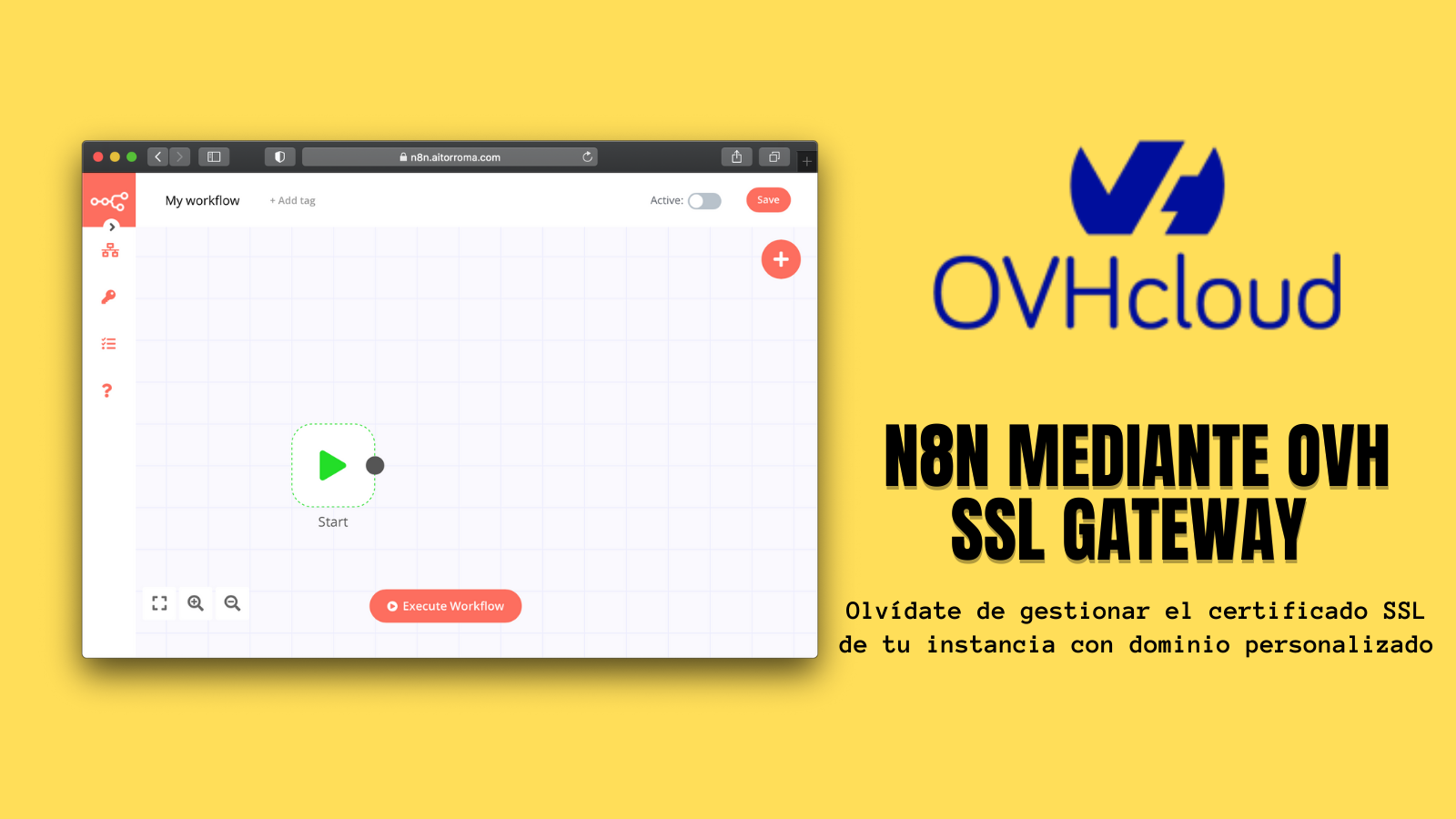 N8N mediante OVH SSL Gateway